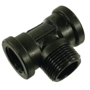 Trójnik 2 x gwint wew. 3/4" + 1 x gwint zew. 1"