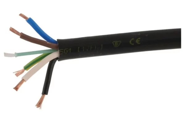 Przewód elektryczny YLY-S 5 x 1.0 mm2