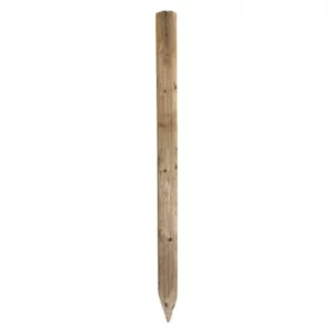 Palik ogrodzeniowy Drewno 210cm x O140mm Octo Wood