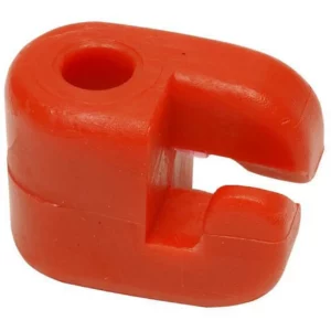 Insulator red to 10 mm 100 pcs