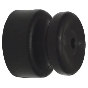 Insulator black plastic super 100 pcs