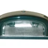 Lampa oświetlenia tablicy rejestracyjnej 5W prostokątna 12V przezroczysta przykręcana 105x40x55 mm płaskie przyłącze Hella