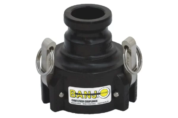 Camlock 3" element M 2" x element V adapter Banjo