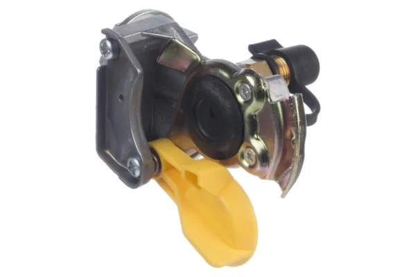 Złącze pneumatyczne ze zintegrowanym filtrem "Protect-O" M16x1.5 żółte