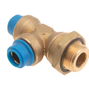 Oryginalna złaczka trójdrożna o wymiarach 12 x 12 x M22