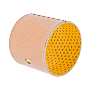 Tuleja sworznia zwrotnicy tylnej osi o wymiarach 60 x 65 x 60 mm i numerze katalogowym D43338400