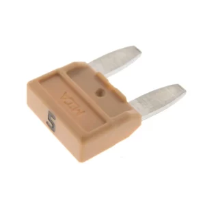 Bezpiecznik płaski mini 5A o numerze katalogowym MINI5A