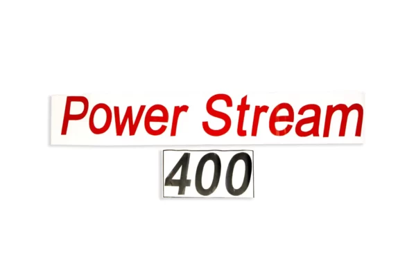 Naklejka Power Stream + 400 RSM o numerze katalogowym POWERSTREAM400