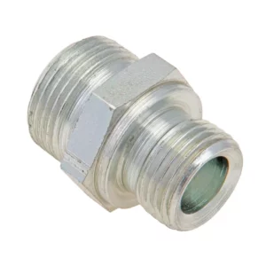 Wkręcana dwuzłączka gwintowana o rozmiarach gwintu 1/2" oraz M22 x 1