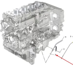 Oryginalny pierścień uszczelniający o numerze katalogowym K0066989, stosowany w ciągnikach rolniczych marki Arbos.