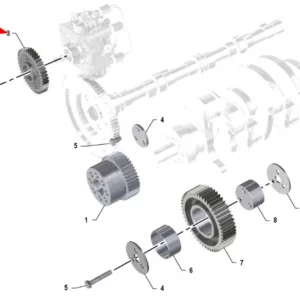 Oryginalne koło zębate pompy wtryskowej o numerze katalogowym K0067139, stosowane w ciągnikach rolniczych marki Arbos.