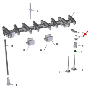 Oryginalne mocowanie zaworu ssącego o numerze katalogowym K0067153, stosowane w ciągnikach rolniczych marki Arbos.