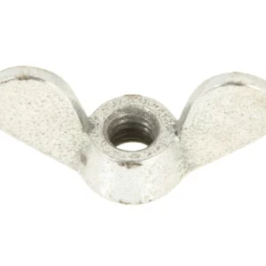 Oryginalna nakrętka skrzydełkowa o wymiarze M6 i numerze katalogowym DE001