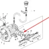 Oryginalna membrana pompy opryskiwacza o numerze katalogowym ZF301, stosowana w opryskiwaczach marki Amazone schemat