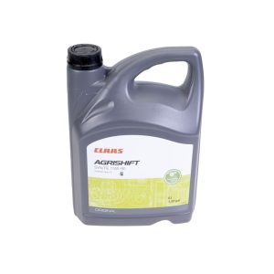 Oryginalny olej przekładniowy Claas Agrishift Syn FE 75W90 w opakowaniu o pojemności 5 litrów