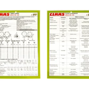 Oryginalna instrukcja omłotu o numerze katalogowym 293198.1