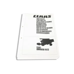 Oryginalny katalog części zamiennych Dominator 116 CS