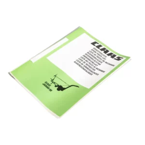 Oryginalny katalog sieczkarni Claas Jaguar 60 o numerze katalogowym 900522.5.