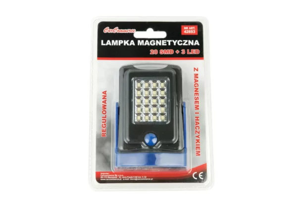 Oryginalna lampka 20 SMD+3 LED z magnesem i haczykiem o numerze katalogowym 42693
