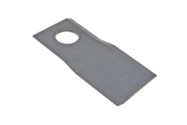 Oryginalny nóż kosiarki prawy o wymiarach 110X47X4 i numerze katalogowym 5157/001-01-005