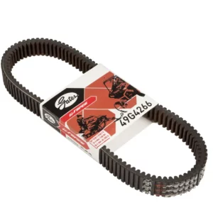 Pasek wariatorowy marki Gates stosowany jako zamiennik oryginalnych pasków montowanych w quadach marki Polaris.