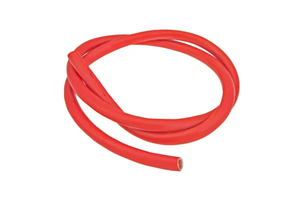 Przewód LGY 50mm 07-0123 czerwony stosowany w układach elektrycznych.