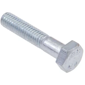 Śruba ocynkowana z niepełnymm gwintem o wymiarach M6 x 30