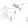 Filtr zewnętrzny powietrza silnika marki HiFi Filter o numerze katalogowym SA16578, stosowany w maszynach rolniczych i budowalnych marek  Arbos,Case, Landini, Kubota, New Holland, JCB, Caterpillar, MultiOne. Atlas, Kramer oraz Wacker Neuson schemat.