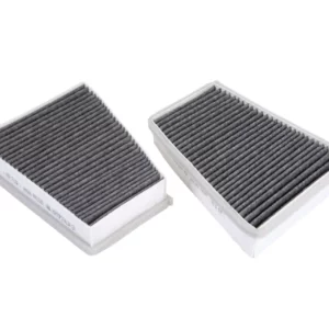 Zestaw dwóch filtrów kabinowych z węglem aktywnym o numerze katalogowym BS02-144