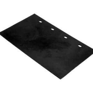 Osłona gumowa wylotu niedomłotów o wymiarach 280 x 170 x 3 mm i numerze katalogowym 605897.01