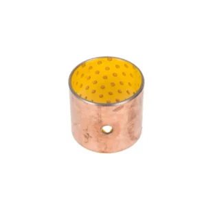 Tuleja ślizgowa przedniej półosi stosowana w maszynach rolniczych marki Massey Ferguson.