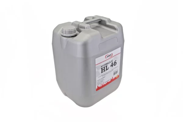 Olej hydrauliczny Jasol Hydraulic HL 46 w opakowaniu o pojemności 20 litrów i numerze katalogowym OLE070