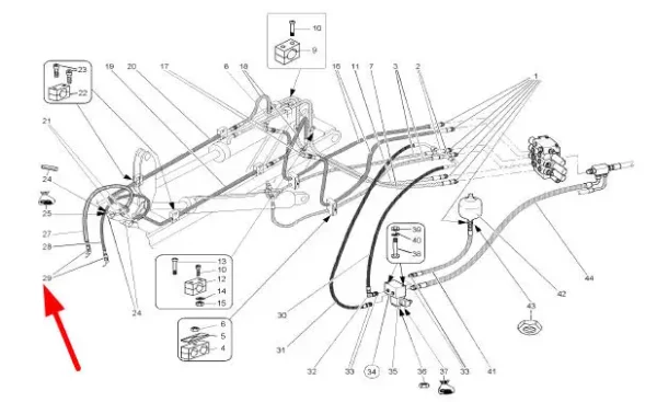 Oryginalne szybkozłącze gniazdo o wymiarze M22 i numerze katalogowym 1000019246, stosowane w ładowarkach marki Kramer schemat.