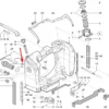 Oryginalny filtr ssawny oleju hydrauliki o numerze katalogowym 1000282257, stosowany w ładowarkach marek Kramer i Wacker Neuson schemat.