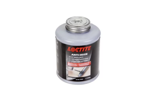 Heavy Duty Anti-Seize LOCTITE 8009 jest preparatem zawierającym grafit i fluorek wapnia. Pozbawiony jest natomiast dodatku ołowiu