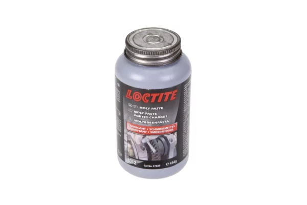 Pasta montażowa Loctite 8012 eliminuje zacieranie podczas wszelkiego radzaju montażu. Posiada wysoką zawartość MoS2. Opakowanie zawiera 453 gramy pasty.