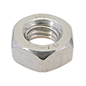 Oryginalna nakrętka o wymiarze M10 ze stali nierdzewnej i numerze katalogowym 571260