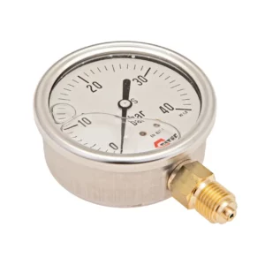 Oryginalny manometr o zakresie od 0 do 40 bar i numerze katalogowym 720293