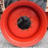 Oryginalna felga stalowa o rozmiarze W18L x 28 i kolorze czerwonym