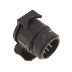 Adapter gniazda 13/7 stosowany w pojazdach wielu marek.