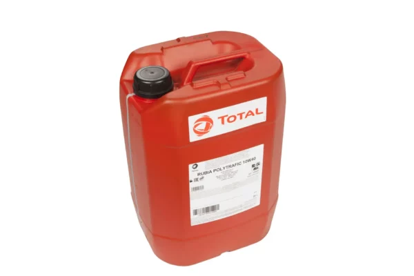Rubia Polytrafic olej silnikowy 10W40 firmy Total najwyższej jakości olej do silników wysokoprężnych.