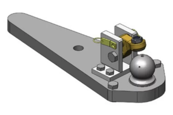 Scharmüller Płyta nośna zaczepu, K80 644 mm