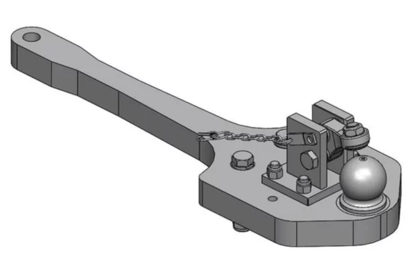 Scharmüller Płyta nośna zaczepu, K80 885 mm