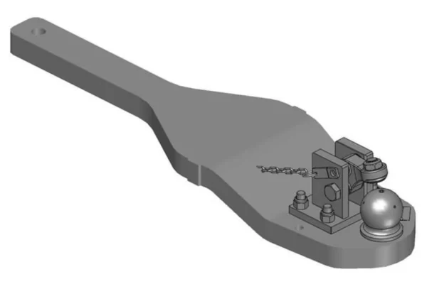 Scharmüller Płyta nośna zaczepu, K80 1003 mm