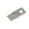 Towar Nożyk kosiarki rotacyjnej prawy 105x48x3 mm otwór O 19 mm okrągły pasuje do Claas 25 szt.