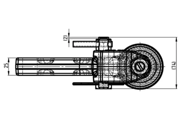 Scharmüller Zestaw zaczepowy K50, prawy