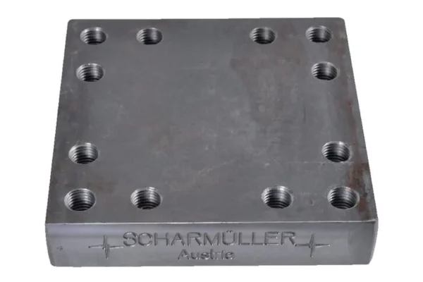 Scharmüller Płyta montażowa, 160x160, M20
