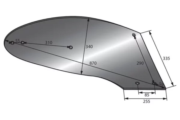 Goizin Odkładnica, prawa HLL 14" Goizin