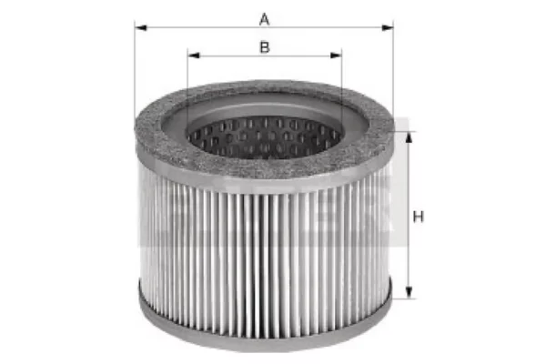 MANN-FILTER Element filtra powietrza