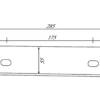 Non Original Zgarniak 55x285mm Grimme